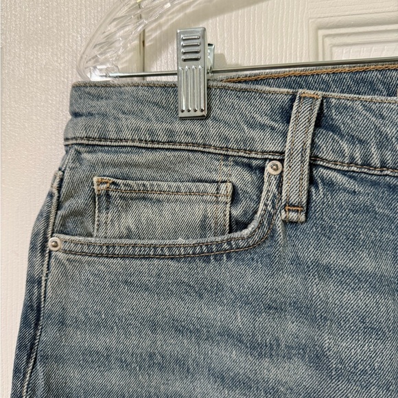 Hudson Los Angeles Women’s NWT Raw Hem Distressed size 32 Straight leg - Picture 7 of 12